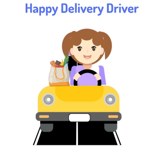 Delivery Driver Happy Delivering T_Shirt