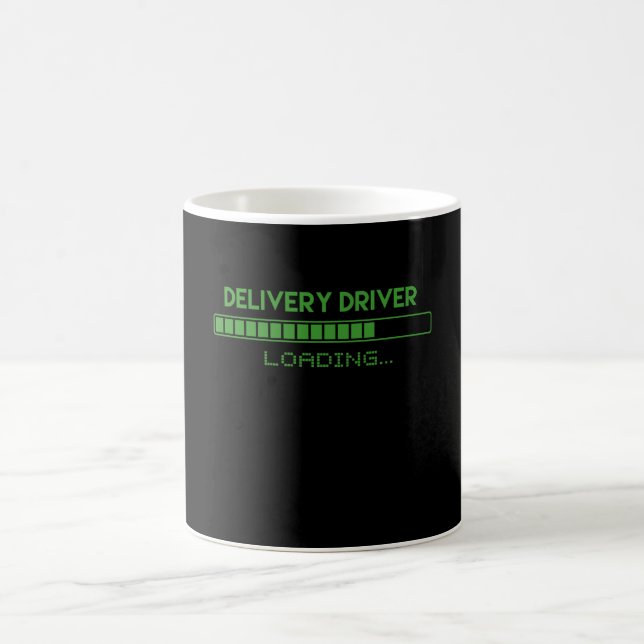 Delivery Driver Loading Coffee Mug (Center)