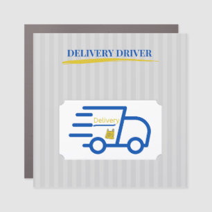 Delivery Driver Services Car Magnet