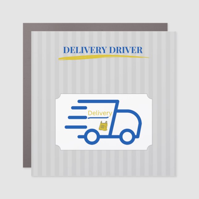 Delivery Driver Services Car Magnet (Front)