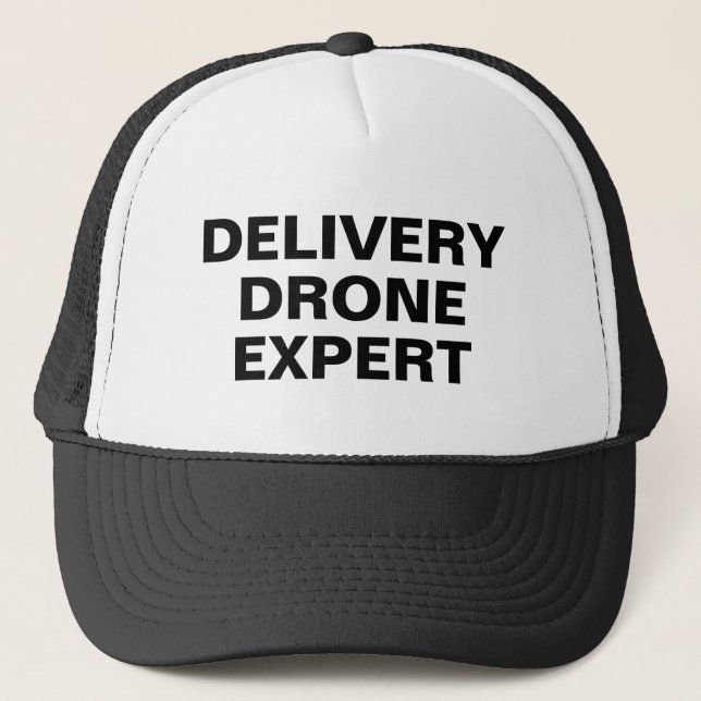 Delivery Drone Expert™ Trucker Hat (Front)