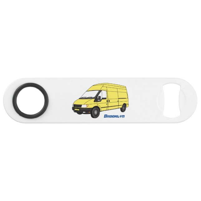 Delivery van illustration bar key (Front (Horizontal))