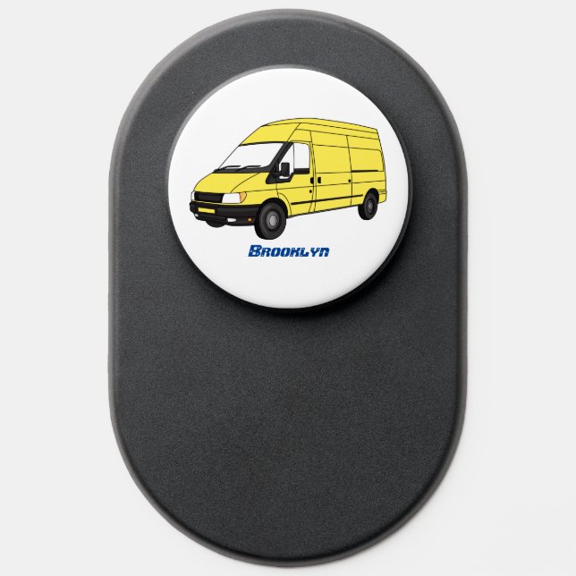 Delivery van illustration  PopSocket (Popsocket)