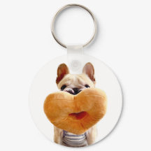 Dellalafrench Heart Donut Keychain !