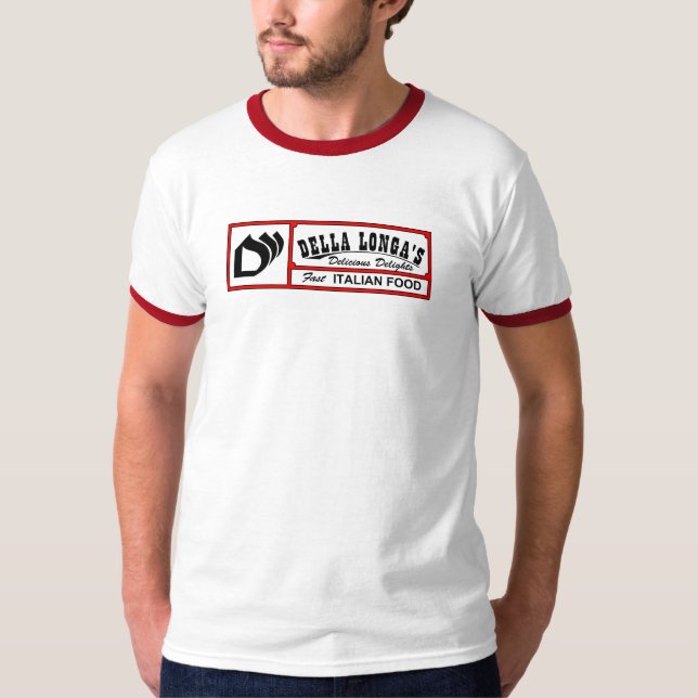 DellaLongas Delicious Delights Ringer Tee (Front)