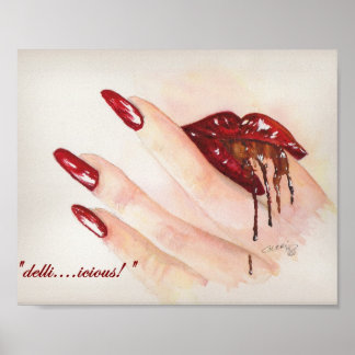 ‘delli....icious!" 8" x 10" print