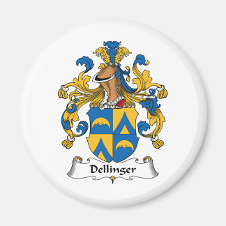 Dellinger Family Crest Magnet