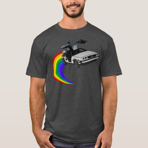 DeLorean Time Machine T_Shirt