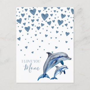 Delphine and baby Mothers Day, Happy Mother's Day Postcard