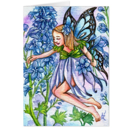 Delphinium Fairy Cards (Front)