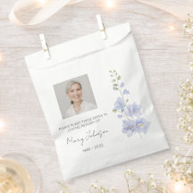 Delphinium | Simple Photo Funeral Seed