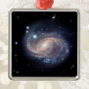 Delphinus Constellation NGC 6956 Metal Ornament