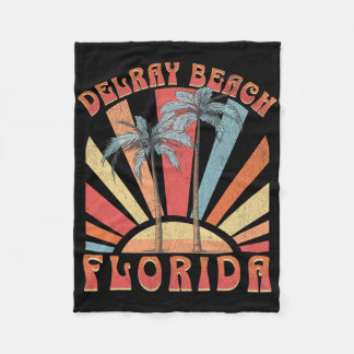 Delray Beach _2  Fleece Blanket