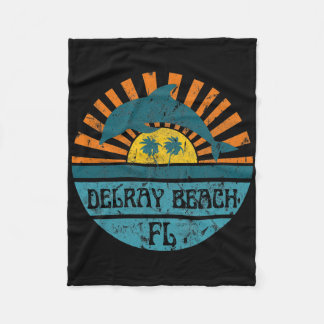 Delray Beach  Fleece Blanket