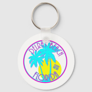 Delray Beach Florida Keychain