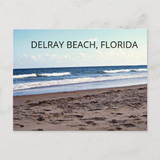 Delray Beach Florida Ocean Postcard