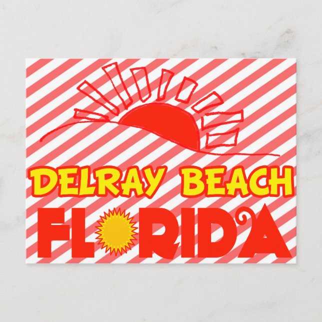 Delray Beach, Florida Postcard (Front)