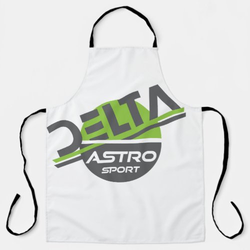 Delta Astro Sport Graphic logo Design Apron