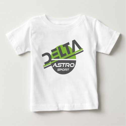 Delta Astro Sport Graphic Logo Design Baby T_Shirt