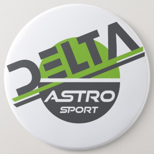 Delta Astro Sport Graphic Logo Design Button