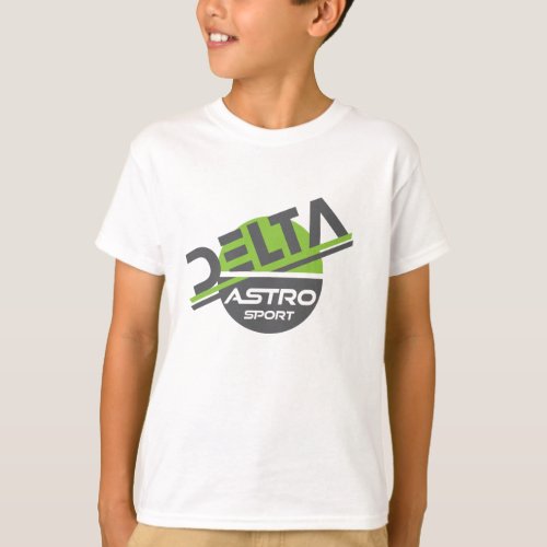 Delta Astro Sport Graphic Logo design T_Shirt
