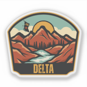 Delta, British Columbia Sticker
