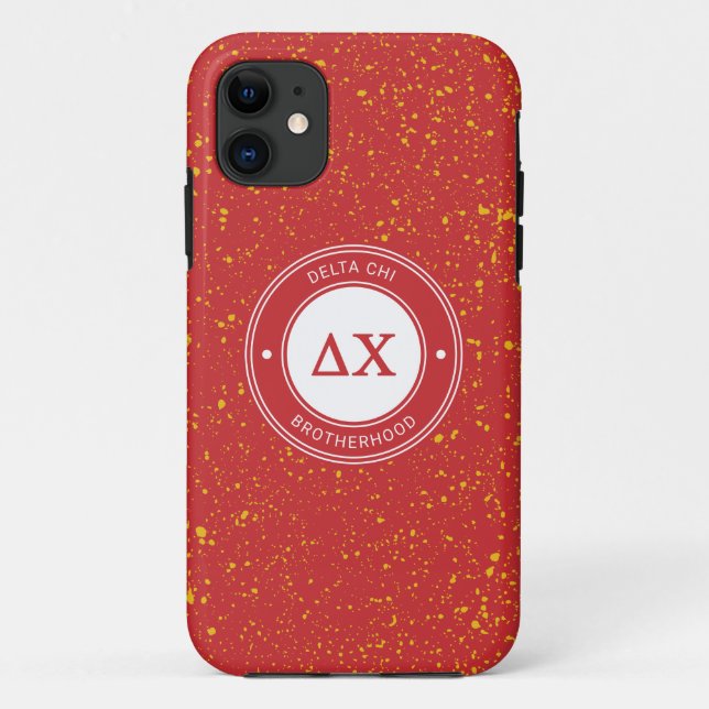 Delta Chi | Badge Case-Mate iPhone Case (Back)