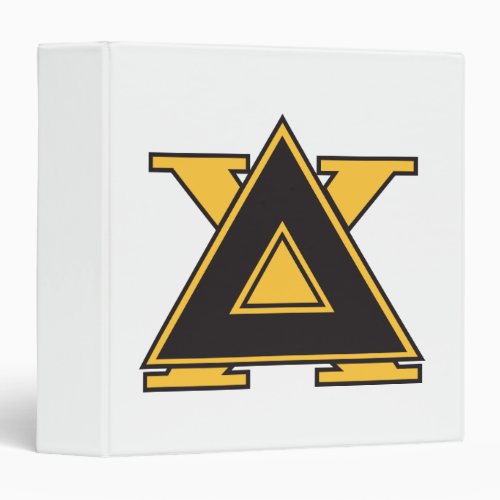 Delta Chi Badge Gold Binder