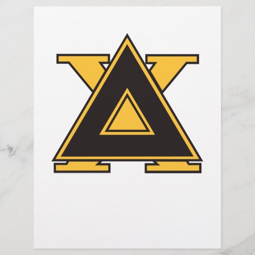 Delta Chi Badge Gold Flyer