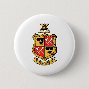 Delta Chi Coat of Arms Button