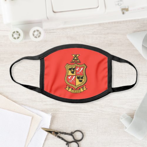 Delta Chi Coat of Arms Face Mask