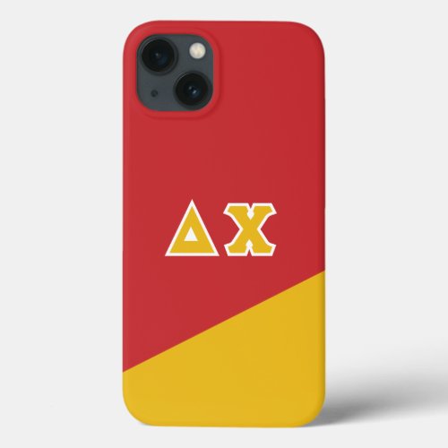 Delta Chi  Greek Letters iPhone 13 Case