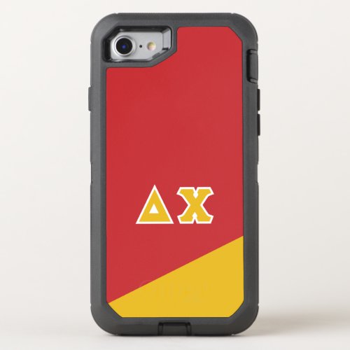 Delta Chi  Greek Letters OtterBox Defender iPhone SE87 Case