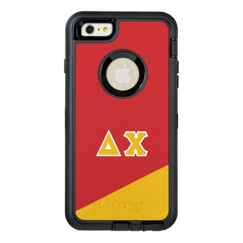 Delta Chi  Greek Letters OtterBox Defender iPhone Case