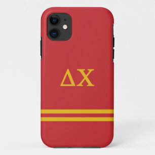 Delta Chi   Sport Stripe iPhone 11 Case