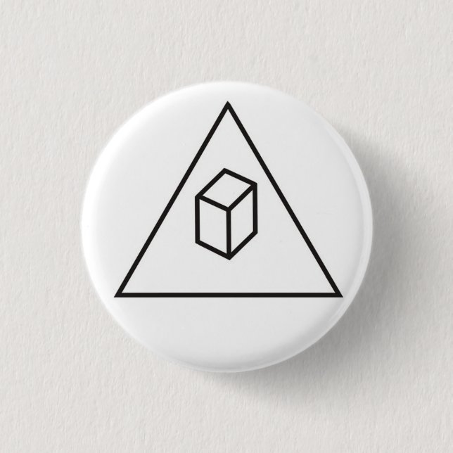 Delta Cubes Button (Front)