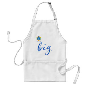 Delta Delta Delta Big Script Adult Apron