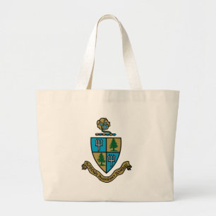 Delta Delta Delta Crest Color Large Tote Bag