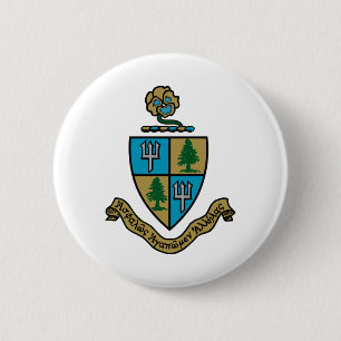 Delta Delta Delta Crest Color Pinback Button