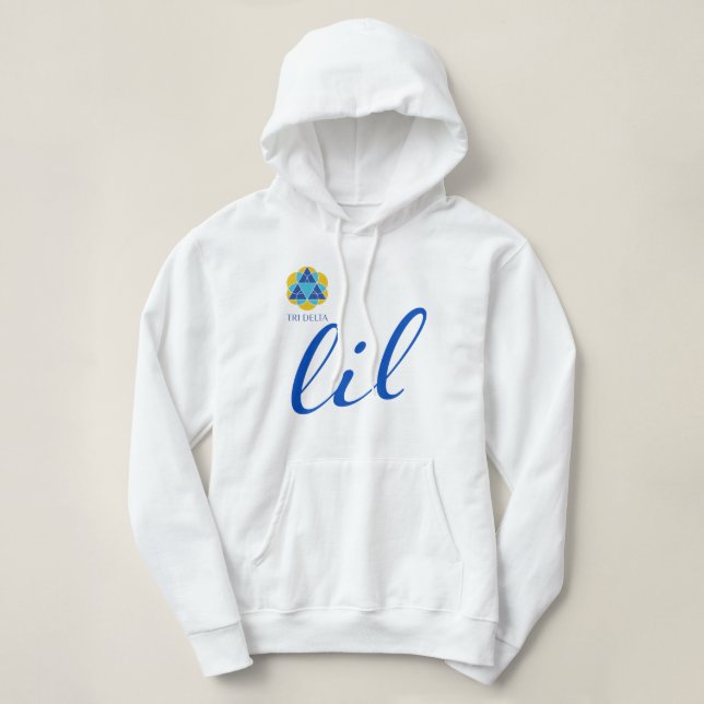 Delta Delta Delta | Lil Script Hoodie (Design Front)