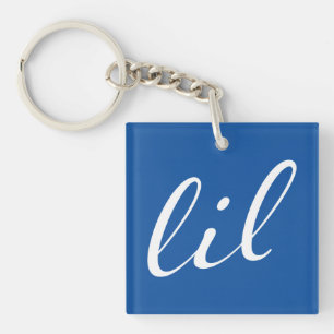 Delta Delta Delta   Lil Script Keychain
