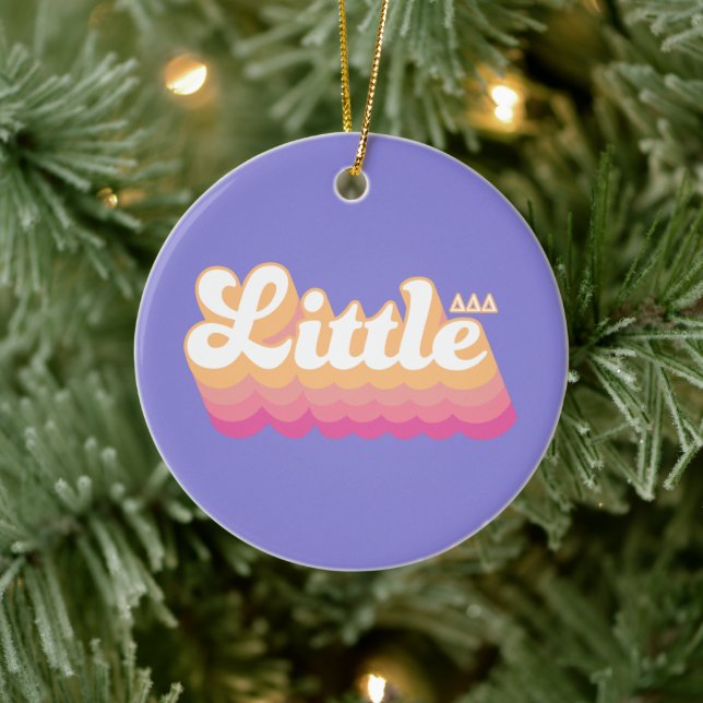 Delta Delta Delta | Little Ceramic Ornament (Tree)