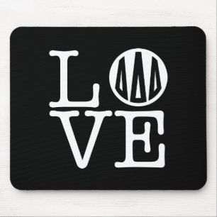 Delta Delta Delta Love Mouse Pad