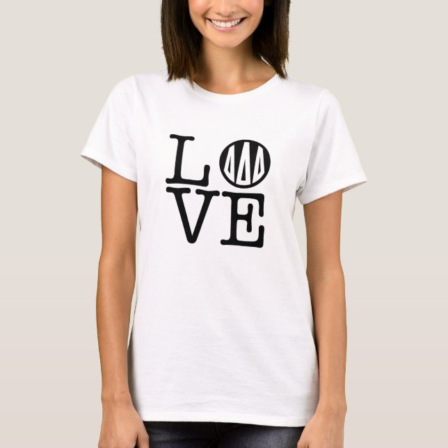Delta Delta Delta | Love T-Shirt (Front)