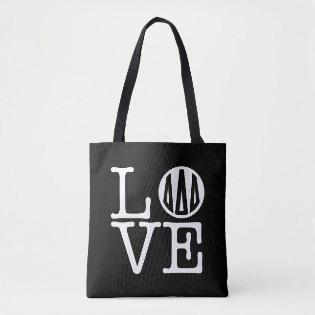 Delta Delta Delta | Love Tote Bag (Front)