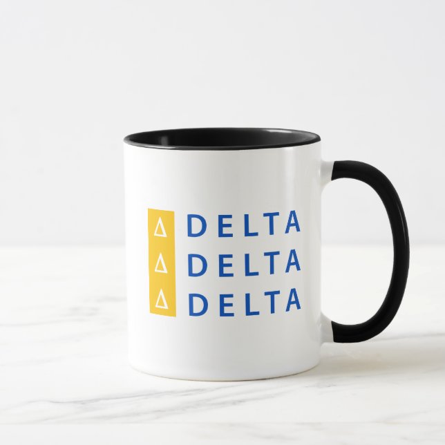 Delta Delta Delta | Stacked Mug (Right)