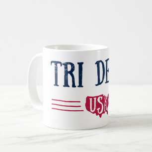 Delta Delta Delta   USA Coffee Mug