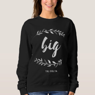 Delta Delta Dleta Big Wreath Sweatshirt