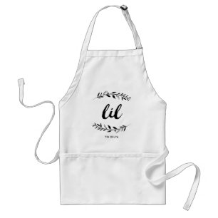 Delta Delta Dleta Lil Wreath Adult Apron