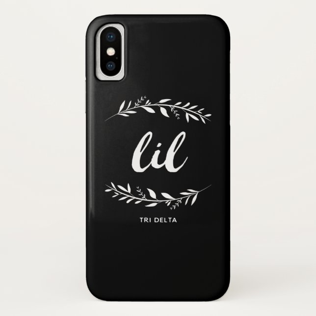 Delta Delta Dleta | Lil Wreath Case-Mate iPhone Case (Back)